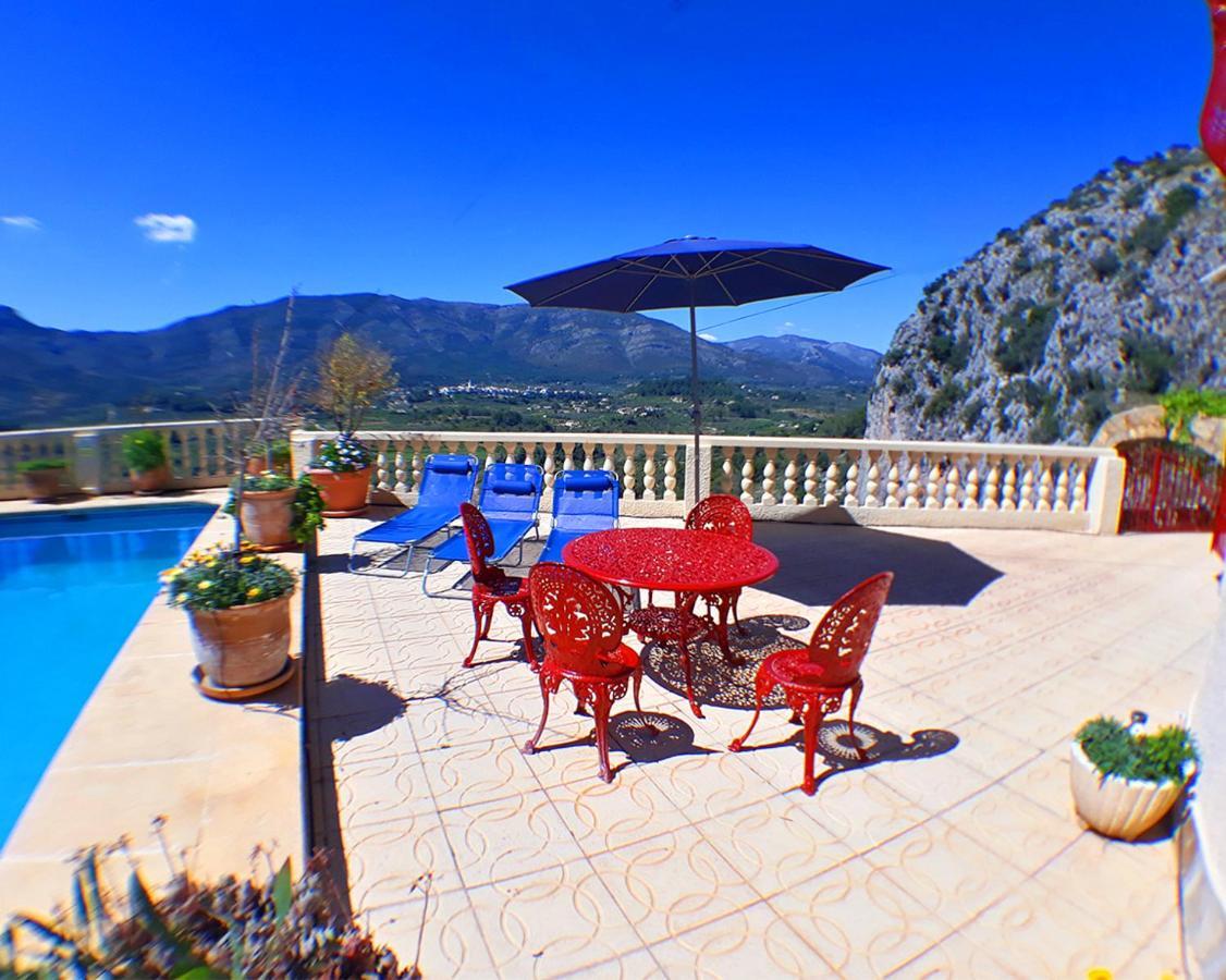 Villa Romana Mountainside Apartment In Alcalali, Jalon Valley Alcalalí Exterior photo